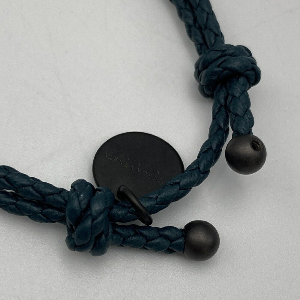 BOTTEGA VENETA Bottega Veneta intrecciato nappa leather bracelet - Picture 3 of 6